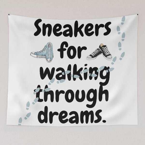 Item preview, Sneakers for walking through dreams designed and sold by Dwarf7.