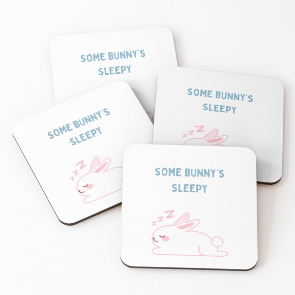 Item preview, Some bunny’s sleepy, happy Easter cute bunny quote designed and sold by haRexia.