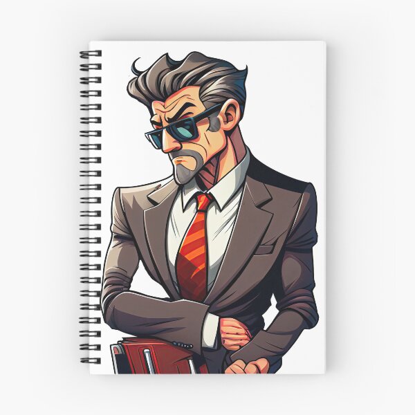Item preview, Cool Cartoon Handsome Lawyer  designed and sold by Piotrek0001.