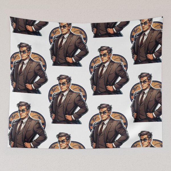 Item preview, Cool Cartoon Handsome Lawyer  designed and sold by Piotrek0001.