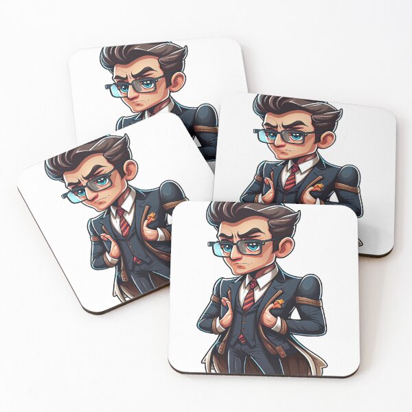 Item preview, Cool Cartoon Handsome Lawyer  designed and sold by Piotrek0001.