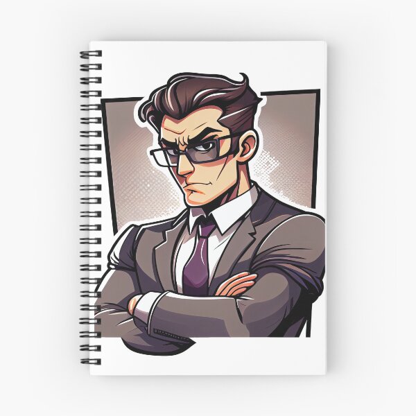 Item preview, Cool Cartoon Handsome Lawyer  designed and sold by Piotrek0001.