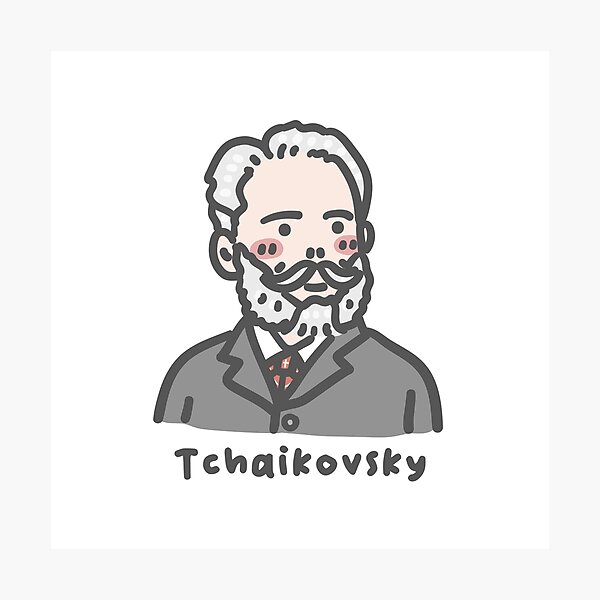 Item preview, Tchaikovsky (Musician) designed and sold by 90sister.