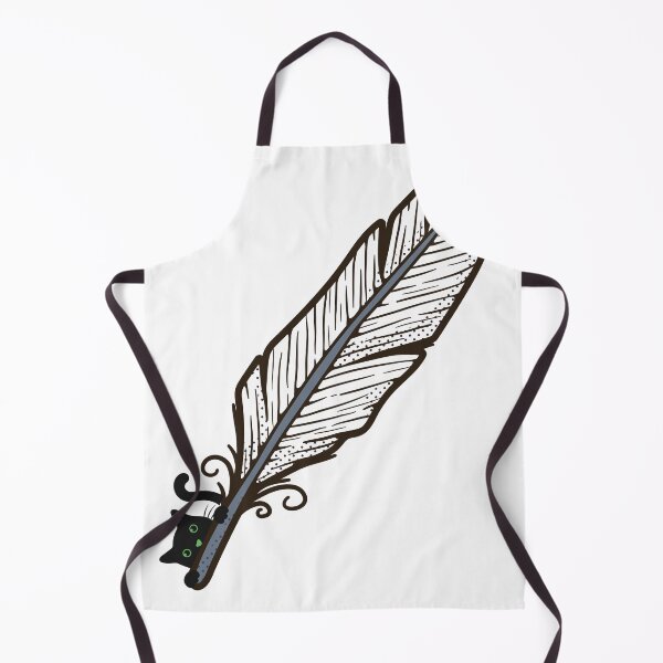 Item preview, Feather Midnight Cat designed and sold by AngelicMisfits.