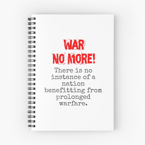 Item preview, There Is No Instance Of A Nation - Anti-War Quote designed and sold by CrankyOldDude.
