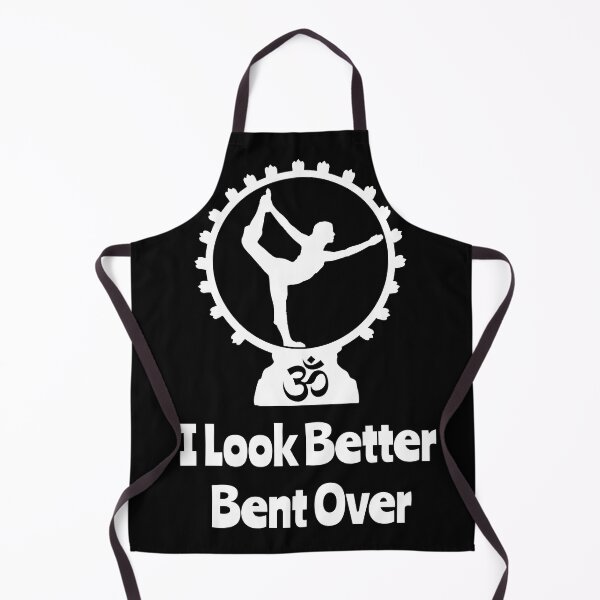 Item preview, 'I look better bent over' Yoga Quotes - Chill and Happy Collection designed and sold by Ridiculam Toga.