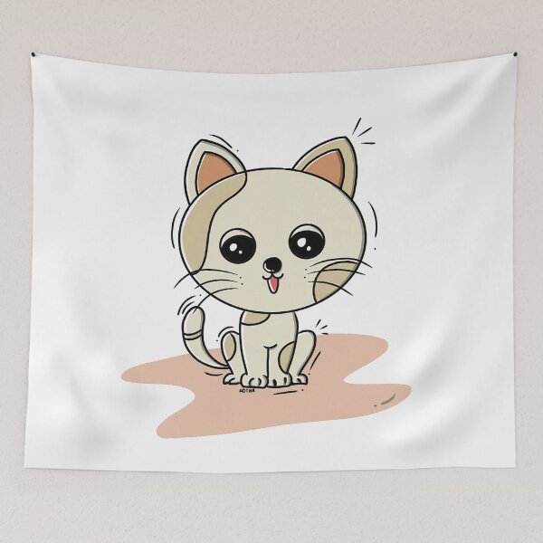 Item preview, cute cat designed and sold by adtnr.