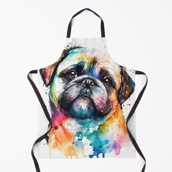Item preview, Shitzu Dog Colorful Watercolor designed and sold by delroy66.