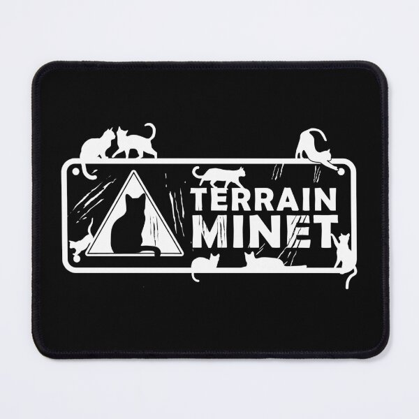 Item preview, Minet Land - WHITE PANEL CAUTION WORKS - mined land designed and sold by KokoBlacsquare.