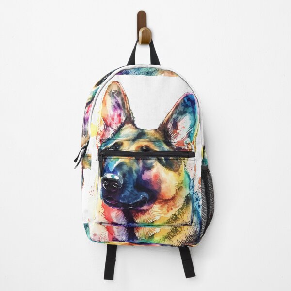 Item preview, German Shepherd Dog Colorful Watercolor designed and sold by delroy66.