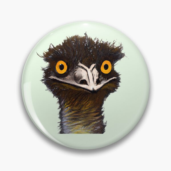 Item preview, Crazy Emu designed and sold by TheScruffyGoose.