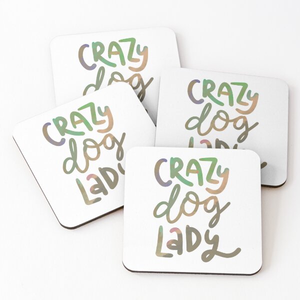 Item preview, Crazy Dog lady brown designed and sold by chuckletuckle.