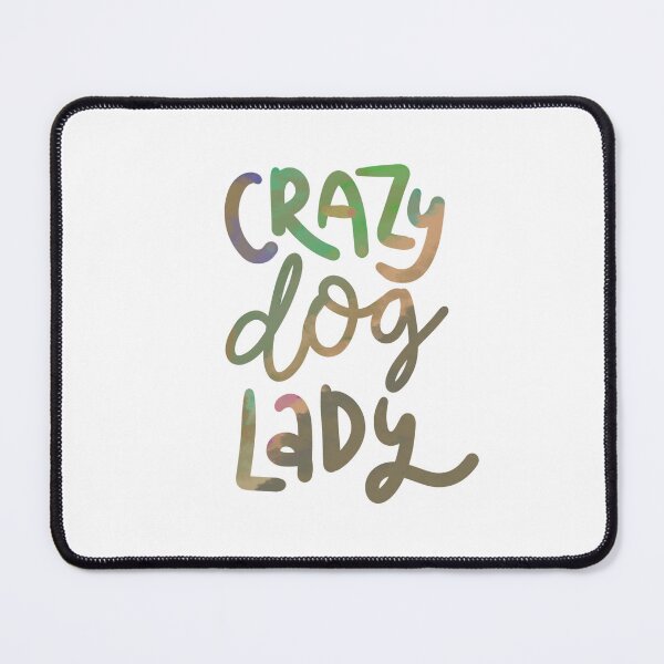 Item preview, Crazy Dog lady brown designed and sold by chuckletuckle.