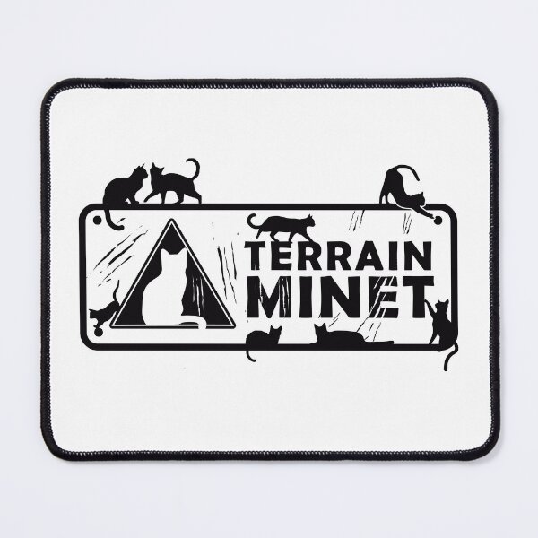 Item preview, Minet Land - BLACK PANEL CAUTION WORKS - mined land designed and sold by KokoBlacsquare.