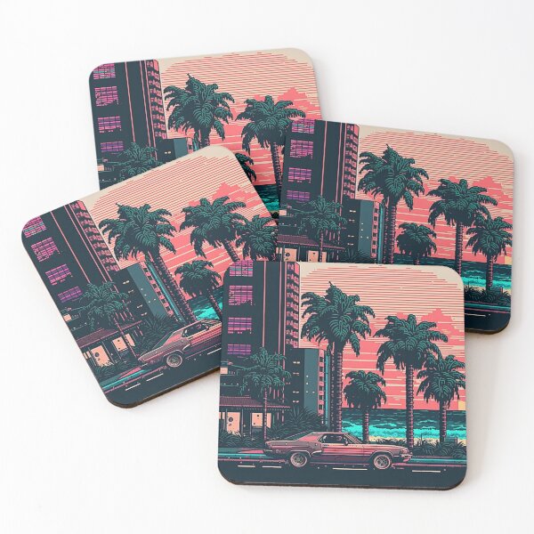 Item preview, Miami Pixel Art designed and sold by DanRodrigues.