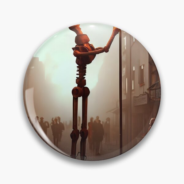 Item preview, Automaton changing the bulb of a street lamp designed and sold by uasi.