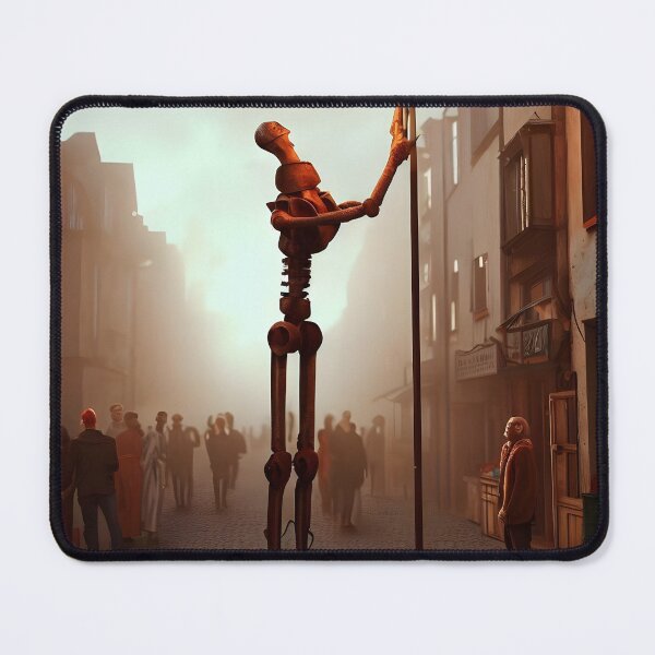 Item preview, Automaton changing the bulb of a street lamp designed and sold by uasi.