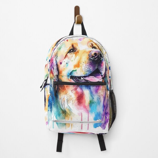 Item preview, Golden Dog Colorful Watercolor designed and sold by delroy66.