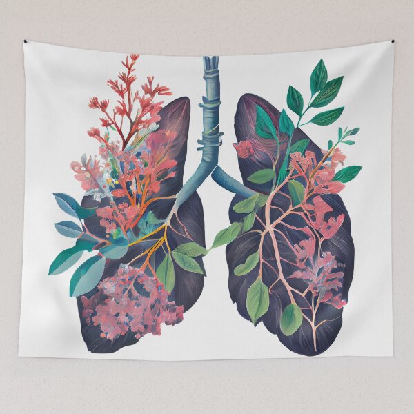 Item preview, FLOWERING LUNGS designed and sold by Wasaheyl.