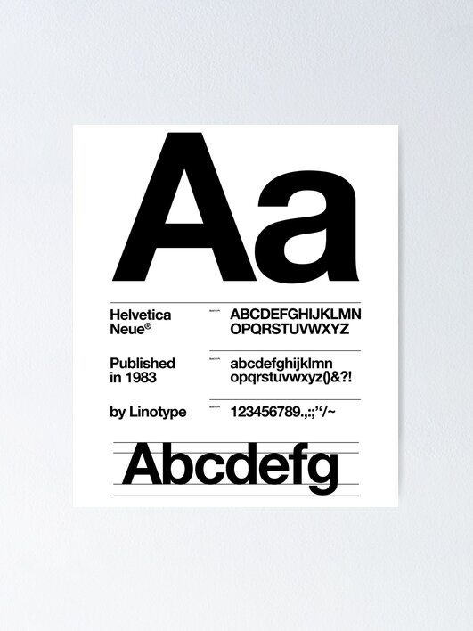 Helvetica Neue: The Iconic Typeface