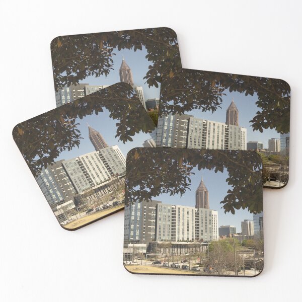 Item preview, View of Atlanta City from Centennial Olympic Park designed and sold by CarolinaReina.