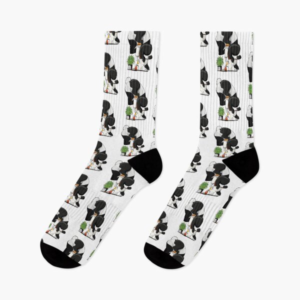 Artikelvorschau, Panda Bear drinking from toilet, funny bear bathroom art entworfen und verkauft von Wyattdesign.