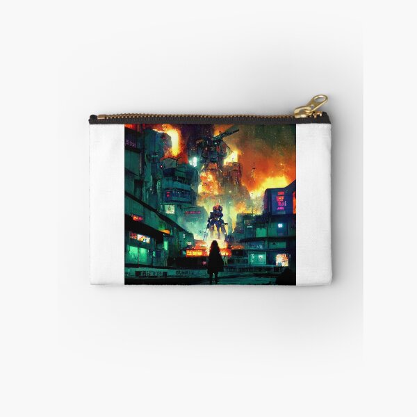 Item preview, Cyberpunk town has fallen designed and sold by SpectrumBunny.