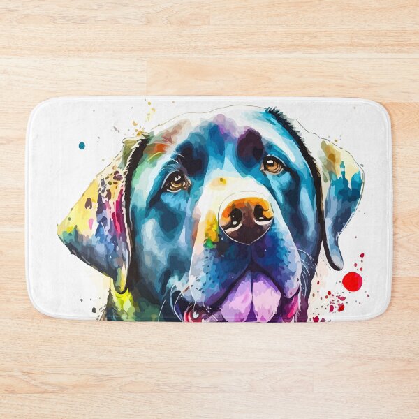 Item preview, Labrador Dog Colorful Watercolor designed and sold by delroy66.