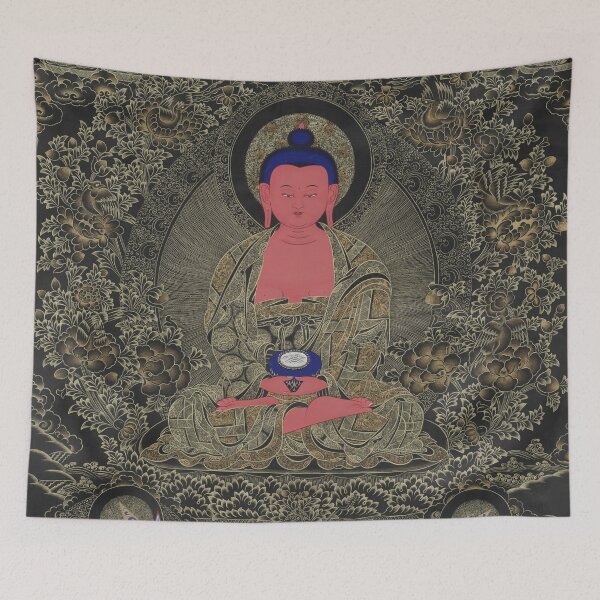 Item preview, Amitabha Buddhist Thangka designed and sold by Onodera.