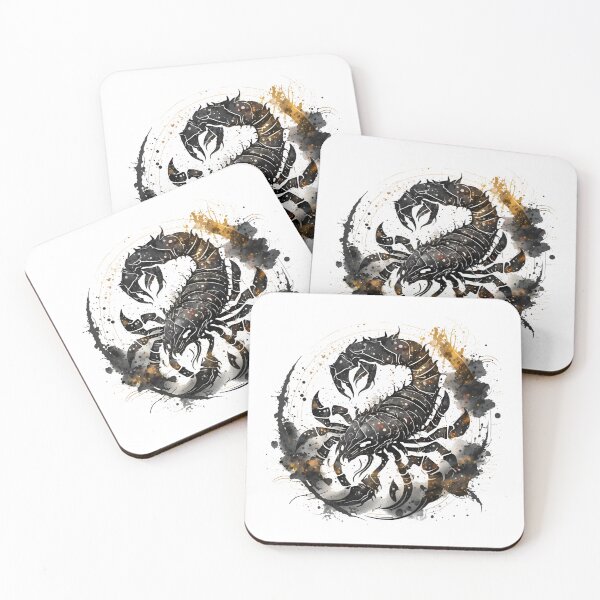 Item preview, Scorpio Zodiac - Intense and Mysterious designed and sold by ColorStudioArt.