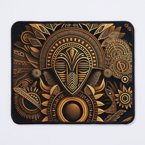 Item preview, Futuristic African Tribal Patterns designed and sold by artyficial-.