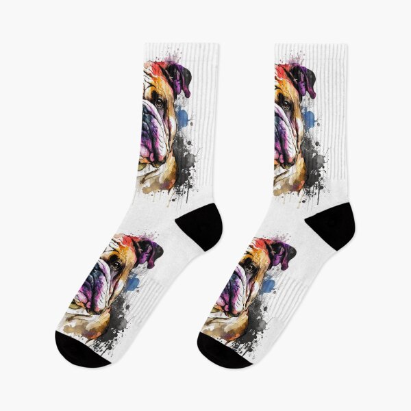 Item preview, Bulldog Colour Splash designed and sold by HookedOnDogz.