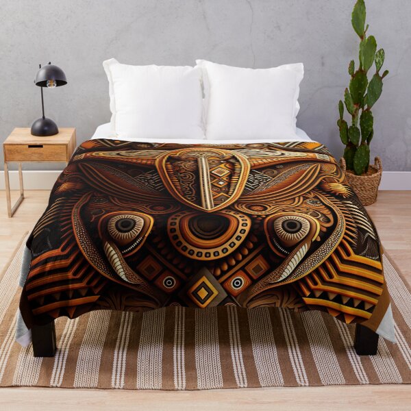 Item preview, Futuristic African Tribal Patterns designed and sold by artyficial-.