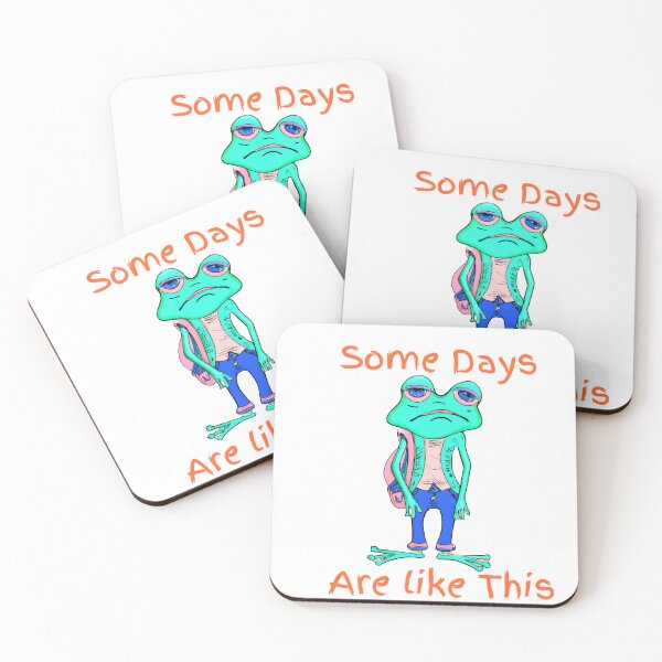 Item preview, Some days are like this Frog designed and sold by TheScruffyGoose.