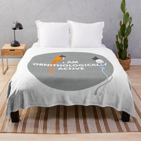 Item preview, I Am Ornithologically Active: Birdwatcher's Paradise designed and sold by ShubhankarK.
