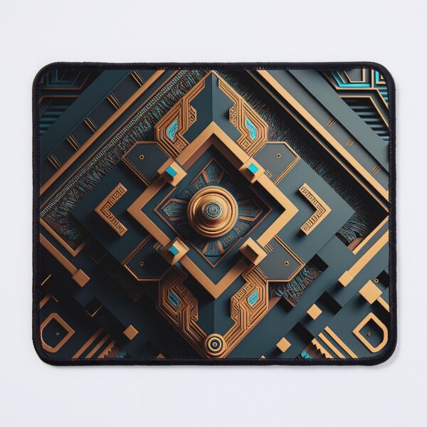 Item preview, Futuristic Detailed Inca Geometric Patterns designed and sold by artyficial-.