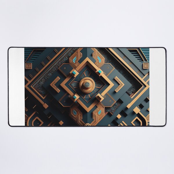 Item preview, Futuristic Detailed Inca Geometric Patterns designed and sold by artyficial-.