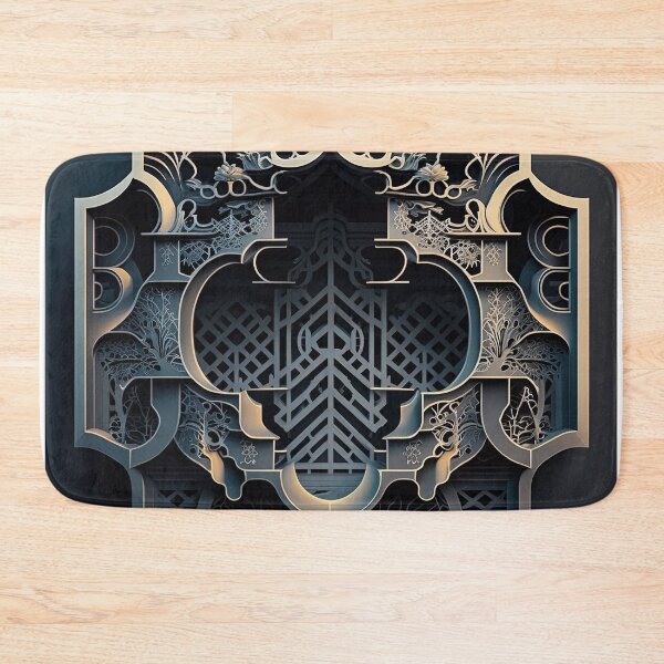Item preview, Futuristic Intricate Chinese Lattice Design designed and sold by artyficial-.