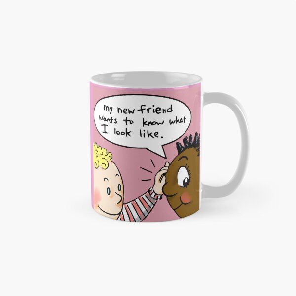 Item preview, MY NEW BLIND FRIEND PINK designed and sold by Marni Scofidio Desi9ns.