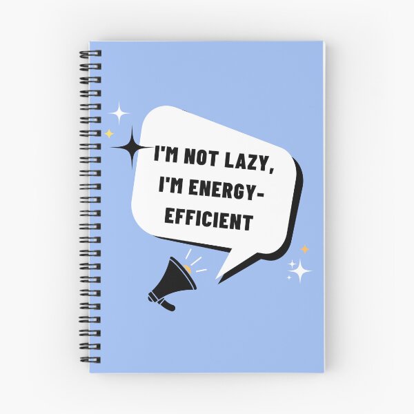 Item preview, NOT LAZY designed and sold by GaslightNGiggle.