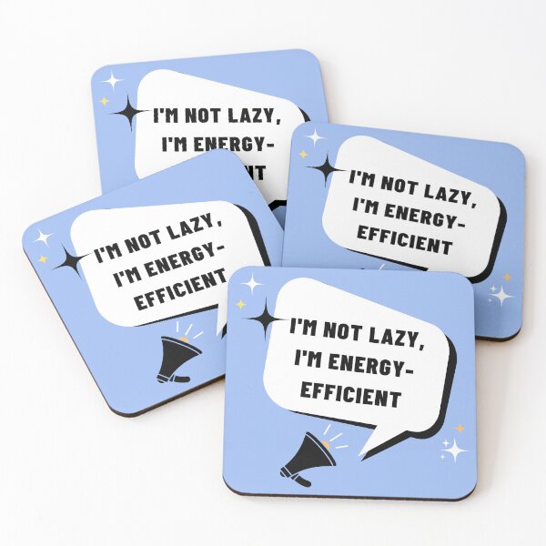 Item preview, NOT LAZY designed and sold by GaslightNGiggle.