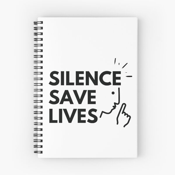 Item preview, Silence save lives designed and sold by inspireartistry ⭐⭐⭐⭐⭐.