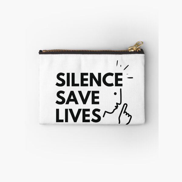 Item preview, Silence save lives designed and sold by inspireartistry ⭐⭐⭐⭐⭐.
