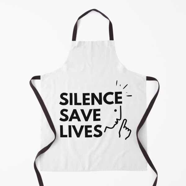 Item preview, Silence save lives designed and sold by inspireartistry ⭐⭐⭐⭐⭐.