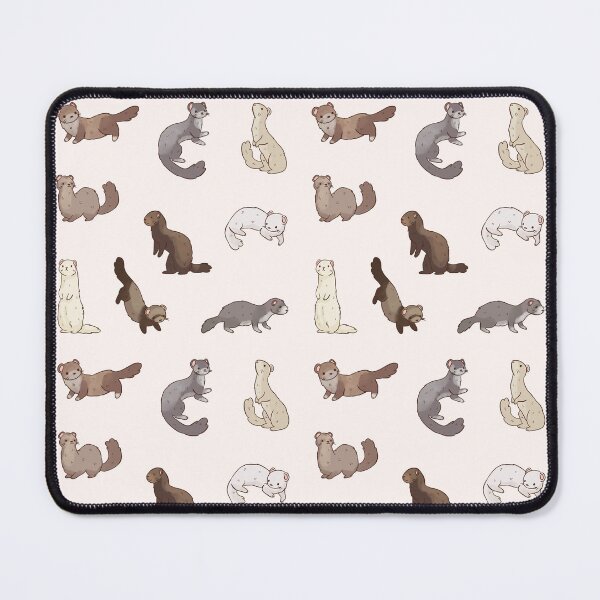 Item preview, Cute cartoon Ferrets illustration pack  designed and sold by Yarafantasyart.