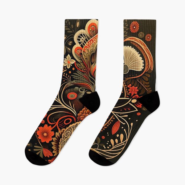 Item preview, Futuristic Intricate Russian Folk Patterns designed and sold by artyficial-.