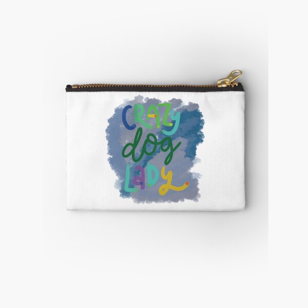 Item preview, Crazy Dog lady blue cloud designed and sold by chuckletuckle.