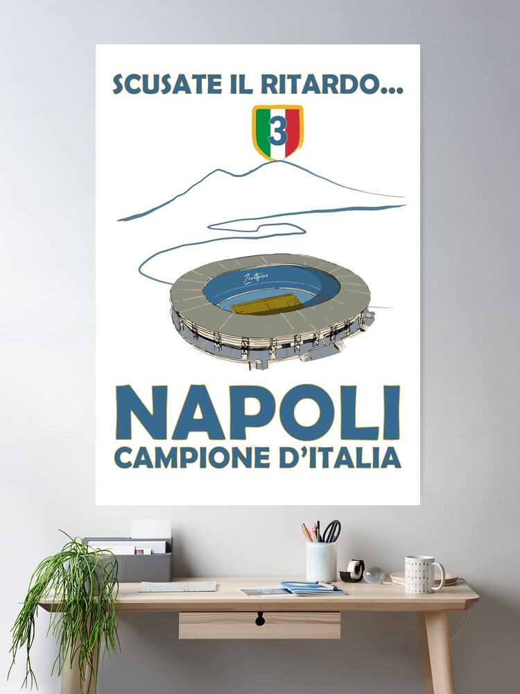 SSC Napoli Campione d'Italia 2022 - 2023 Forza Napoli Sempre Poster