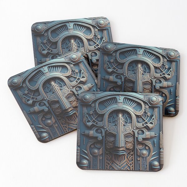 Item preview, Futuristic Intricately Detailed Artisan Pattern designed and sold by artyficial-.