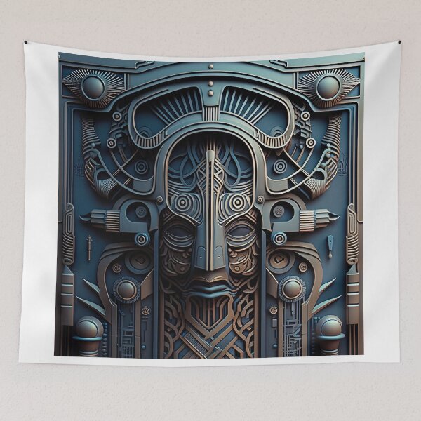 Item preview, Futuristic Intricately Detailed Artisan Pattern designed and sold by artyficial-.